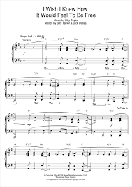 Read unlimited* books and audiobooks, and sheet music on the web, ipad, iphone and android. Billy Taylor I Wish I Knew How It Would Feel To Be Free Sheet Music Pdf Notes Chords Jazz Score Piano Solo Download Printable Sku 13691