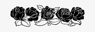 Floral corner border clipart free download! Black Decorations Corner Outline White Border Black Roses Border Png Transparent Png 640x320 Free Download On Nicepng