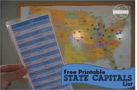 50 states and capitals,blank us map pdf,list of states in the us,map of the us with states,us states and capitals quiz there are 50 states in the united states of america. Free Printable State Capitals List