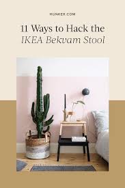 11 Fun Ways To Hack The Ikea Bekvam Stool Hunker In 2020 Bekvam Stool Ikea Bekvam Bekvam