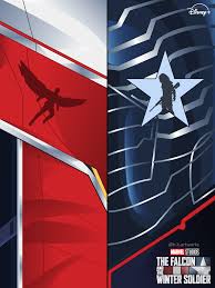 The falcon and winter soldier cast: I Made Falcon And Winter Soldier Disney Poster Hope You Like It Marvelstudios