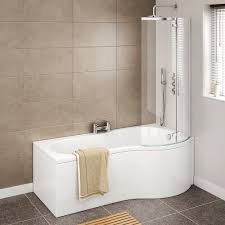 Cruze P Shaped Shower Bath Available At Victorian Plumbing Co Uk Shower Bath Bathroom Shower Panels Shower Panels