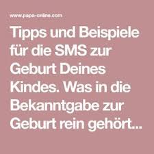 Tipps Und Beispiele Fur Die Sms Zur Geburt Deines Kindes Was In Die Bekanntgabe Zur Geburt Rein Gehort Und Wie Sie O Bekanntgabe Geburt Geburt Kind Zur Geburt