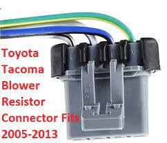 I could not find one that aligns with the symptoms my wife experienced today. Fix Your Toyota Tacoma Blower Problems For Good