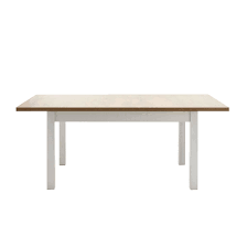 Esstisch Provence Pinie Weiss Eiche Hell Dekor 349 00 Dieser schöne esstisch fügt sich dank der ausführung in pinie weiß und eiche perfekt in ein esszimmer im landhausstil ein. esstisch provence pinie weiss eiche hell dekor
