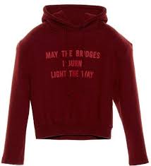 May The Bridges I Burn Light The Way Vetements Hoodie These Affordable Sweatshirts Look Just Like Vetements But They Might Even Be Cooler Crop Sweatshirt Hoodie Vetements Hoodie Sweatshirts