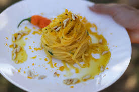 Bibbonata Di Peperita Tagliolini Pasta With Chilis Parsley Pine Nuts And Bottarga Recipe How To Cook Pasta Pasta Recipes Recipes