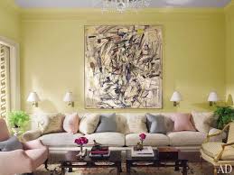 Check out the 19 most practical inspirations for the color scheme here! Radiant Yellow Rooms Architectural Digest