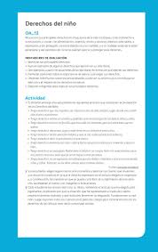 Todas las personas, en cualquier lugar del mundo, deben poder ejercerlos. Actividad De Evaluacion 2 Derechos Del Nino