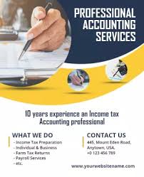 That's why we're on a path to improve the lives of 40 million older adults by 2030. Accounting Bookkeeping Flyer Templates Photoadking