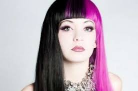 Capelli neri e viola, una scelta “vibrante”! Split Hair Per L Estate 2015 Foto 3 Di 37 10elol