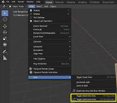 The above shows how to make a full window screen. Accidentally Hit Toggle Full Screen How Do I Exit Blender Stack Exchange