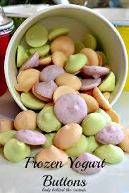 The most important thing with kids is that they want to eat things that are fun, so if you use a cookie cutter to make fun shapes of fruits 5. Frozen Yogurt Buttons Recipe Healthy Snacks For Kids Snacks Food