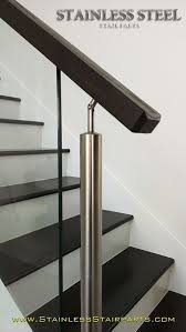 Stainless Steel Stair Parts Modern Glass Rods Cable Railing Systems Steel Stairs Glass Staircase Modern Stairs