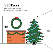 If you don't, try the columnar norway spruce ('cupressina'), which is tall but stays less than 10 feet wide. 9 Foot King Flock Artificial Christmas Tree 1100 Led Lights King Of Christmas