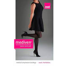 Mediven Sheer Soft Women S 8 15 Mmhg Thigh High Compression Store