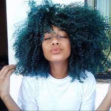 Summer Hair Trends You Should Try Curlynikki Natural Hair Care Dyed Natural Hair Blue Natural Hair Dyed Curly Hair