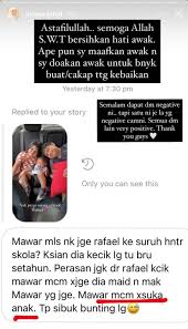 Music nak ke tak nak 100% free! Akibat Hantar Rafael Ke Sekolah Mawar Rashid Dituduh Malas Jaga Anak Saya Tak Nak Bazirkan Masa Berharga Ini Untuk Dia Belajar Gempak