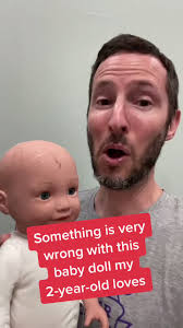 😂😂😂this baby doll has my daughter stressed out! #babydoll #babyaliv...