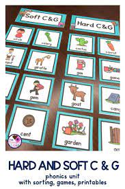 Hard And Soft C And G Worksheets And Activities Word Sorts First Grade Phonics Phonics Phonics Centers