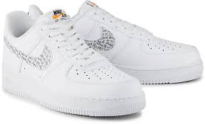 Air force one is the official air traffic control call sign for a united states air force aircraft carrying the president of the united states. Nike Air Force 1 07 Lv8 Weiss Gortz 47530901