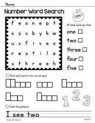 Maybe you would like to learn more about one of these? Word Search Free Number Words Go Math Math