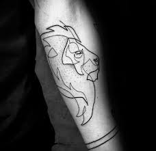 50 Outline Tattoos For Men Silhouette Design Ideas Small Lion Tattoo For Women Tattoos For Guys Lion Tattoo