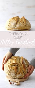 Helles Landbrot Mit Langer Gehzeit Thermomix Rezept Backerina Rezept Thermomix Rezepte Brot Backen Rezept Brot