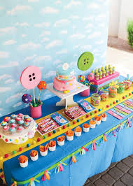 Lalaloopsy Birthday Party With Budget Friendly Tips Hostess With The Mostess Shopkins Birthday Party Lalaloopsy Party Candyland Party