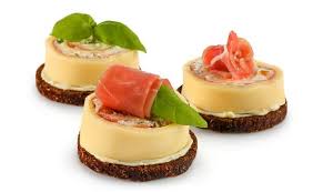 Gouda R Llchen Auf Pumpernickel Rezept Mit Bildern Fingerfood Pumpernickel Rezepte Happchen