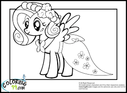 Applejack coloring page to color, print or download. My Little Pony Equestria Girl Fluttershy Coloring Pages