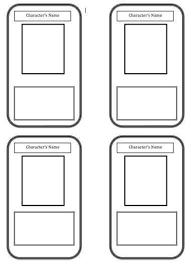 The trading card tool gives students an alternative way to demonstrate their literacy knowledge and skill when writing about popular culture texts or real world examples. 82 How To Create Trading Card Template For Word Download With Trading Card Template For Word Cards Design Templates