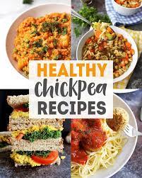 7 Easy Healthy Chickpea Recipes Chickpea Recipes Healthy Chickpea Recipes Healthy Snacks Recipes
