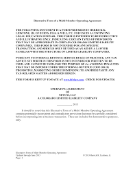 This operating agreement will work for all 50 states, so no matter what state you're forming your llc in, everything for the most part is going to be pretty much the same. Https Www Bfwlaw Com Wp Content Uploads 2019 08 Form Multi Member Operating Agreement Pdf