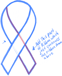 Step by step drawing tutorial on how to draw cancer cell from cells at work for commissions email me at if this is your zodiac sign you should draw it for yourself right now how to draw zodiac signs cancer the crab symbols. How To Draw Awareness Ribbons For Causes Such As Breast Cancer And Autism How To Draw Step By Step Drawing Tutorials