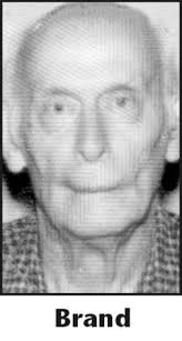 ERWIN BRAND Obituary (1925