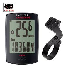 Us 57 59 20 Off Bicycle Computer Wireless Largest Display Cycling Backlight Speedometer Speed Sensor Out Front Mount Include Cateye Padrone Plus In