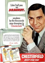 1941 Thanksgiving Chesterfields ad