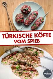 Kofte Spiesse Vom Kontaktgrill Optigrill Rezepte Rezept Rezepte Rezepte Mit Frikadellen Kofte Rezept