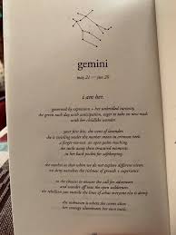 Discover and share book quotes i was here. The Most Beautiful And Poetic Description Of Gemini I Ve Ever Read More Than Words Birth Sign Gemini