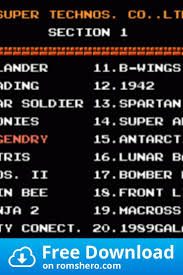 Download 58 In 1 Menu Nintendo Nes Rom Nintendo Nintendo Nes Nes
