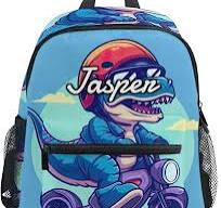 CHIFIGNO Mochilas personalizadas para niños pequeños, mini mochila  personalizada para jardín de infantes para niños y niñas, nombre  personalizado, ...