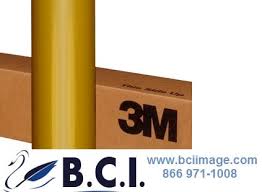 3m Scotchcal Electrocut Graphic Film 7125 131 Satin Gold