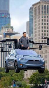 Tesla's Innovative Flying Car Concept by Elon Musk | TikTok