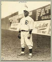 Casey Stengel Full Length Portrait Wearing Sunglasses While Playing Outfield For The Brooklyn Dodgers Loc Casey Stengel Vintage Baseball Baseball Photos