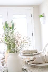 To add some elegance to a spring table, pick up some taper candles. 5 Simple Spring Brunch Table Ideas The Duvall Homestead Seasonal Decorating