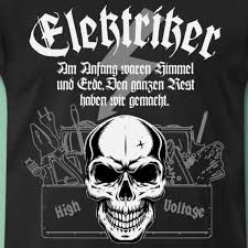 Beruf Elektriker Geschenkideen Elektriker Spruch Manner Premium T Shirt Rs Customstylez Elektriker Spruche Spruche Manner T Shirt