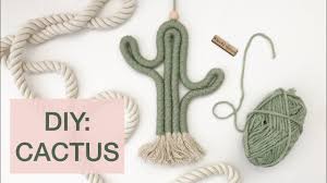 Cactus makes their food inside them like. How To Make A Macrame Cactus Easy Video Tutorial By Soulful Notions Macrame For Beginners