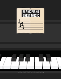 Blank Piano Sheet Music Blank Staff Paper Treble Clef Treble Clef Large Print Blank Manuscript Paper 108 Pages Blank Piano Sheet Music Volume 3 Sw33t Sw3n 9781717208637 Amazon Com Books