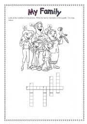 Download family criss cross pdf. My Family Criss Cross Puzzle Esl Worksheet By Ironik